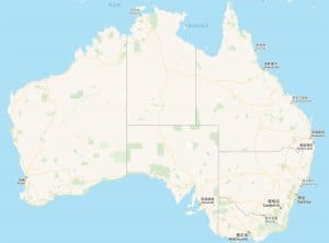 澳洲地图 澳洲地图