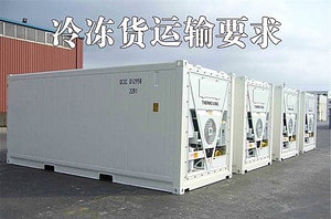 冷链运输要求 冷链运输要求