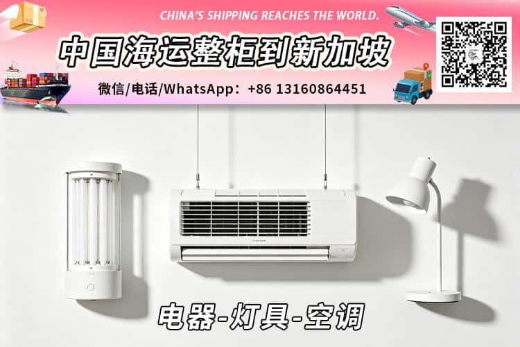 中国电器-灯具-空调海运进口到新加坡需要什么证件